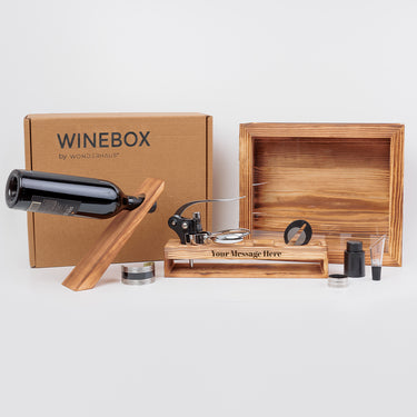 Personalized WineBox - Luxurious and complete wine set for wine lovers